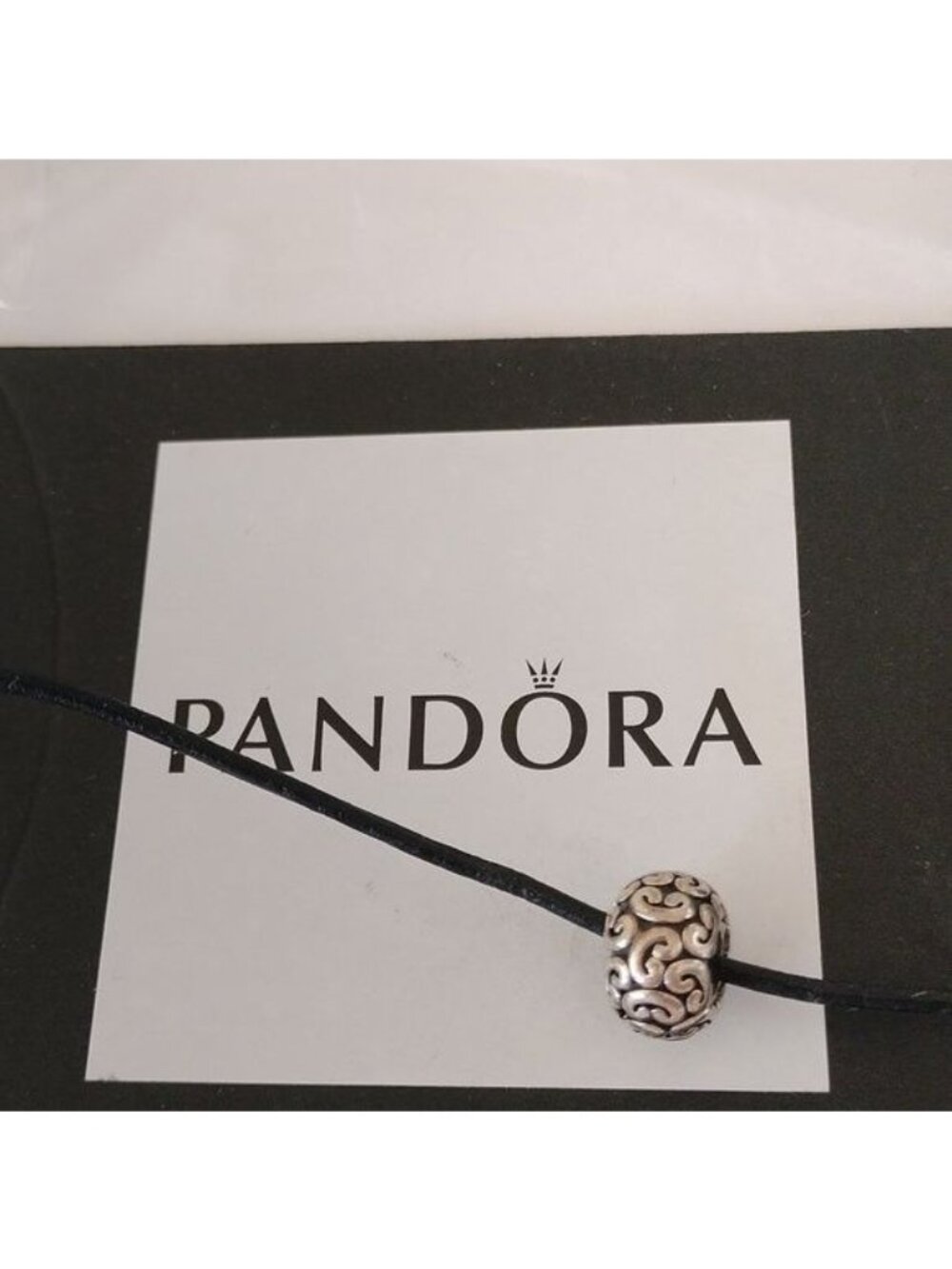 Pandora Swirl Baroque Feeling Groovy Sterling Silver Charm 790400